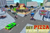 Pizza Delivery Moto Sepeda Rid Screen Shot 1