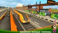 Orange Line Metro Train Game: Nuevo simulador de Screen Shot 9