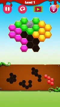 Puzzle Hexa Game - Free Offline Screen Shot 3