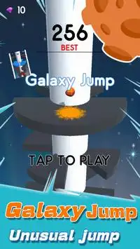Galaxy Jump - Helix Tower Game Screen Shot 0