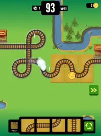 Gold Train FRVR - Best Railroad Maze Game Screen Shot 3