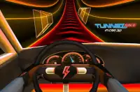 Tunnel Race In Car 3D Screen Shot 2