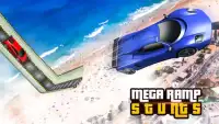 Superhero Car Racer : Mega Ramp Stunts Screen Shot 5