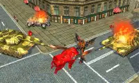 Angry Robot Bull Attack:Robot Fighting Bull Games Screen Shot 5