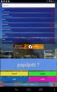 Finnish Estonian Words Trainer Screen Shot 4