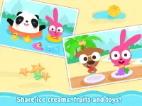 Purple Pink Summer Beach-Kids Party Education App Screen Shot 14