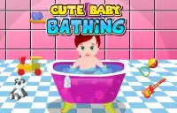 Cute Baby Bath Screen Shot 2