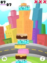 Cake Collapse Tower FREE - Build, Stack & Make Screen Shot 6