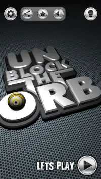 Unblock Orb: Trò chơi trượt Puzzle Screen Shot 1