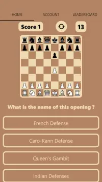 Chess master tutorial Quiz Screen Shot 0
