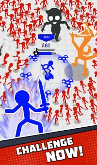 Stickman Survival: Mighty Wars Screen Shot 0