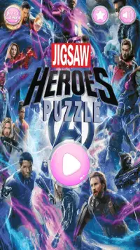 Superheroes Jigsaw Puzzle For Kids Screen Shot 1