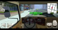 큰 자동차 운송 트럭 3D Screen Shot 10
