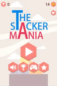 The Stacker Mania - Shapes Stacks Screen Shot 0