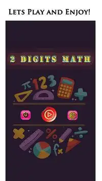 Two Digits Maths | Educational Games Screen Shot 3