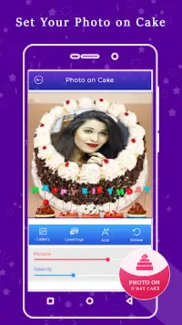 Name On Birthday Cake Screen Shot 1
