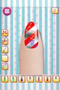 Indian Nail Art Salon Game Screen Shot 0