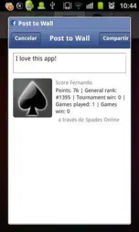 Spades Online Tournament! FREE Screen Shot 5