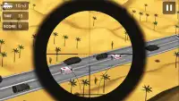 Desert sniper war action Screen Shot 1