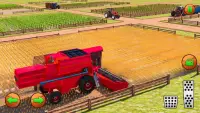 Big Farm Tractor Game Screen Shot 0