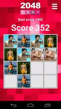 Sexy Boys 2048 Screen Shot 1