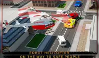 रोबोट हेलीकॉप्टर सिम्युलेटर Screen Shot 14