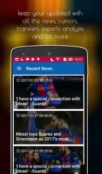 FC Barcelona Daily News Screen Shot 1
