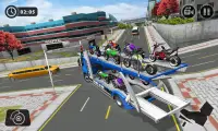 Motorbike Carrier Truck Game 2019 Screen Shot 2