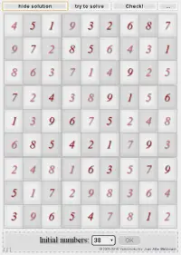 Yasminoku sudoku with solver Screen Shot 4