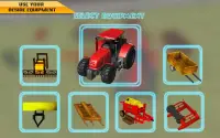 Tractor Thresher Games 3D: Farming Games Screen Shot 7