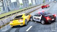 米国のパトカーの運転追跡-カーレースゲーム Screen Shot 3