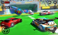 Liga de fútbol Rocket Car: Car Wars 2018 Screen Shot 2