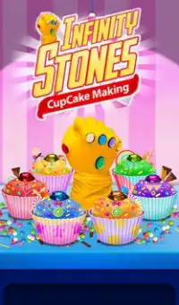 Infinito Pedras Cupcake Maker loja da padaria Screen Shot 5