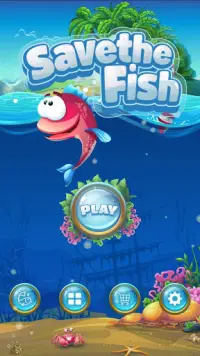 Save The Fish - Physics Puzzle Game Screen Shot 0
