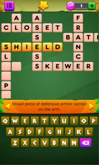 Crossword Puzzle Quiz Screen Shot 3