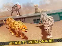 Leopardo vs Clan de Leones! Screen Shot 5