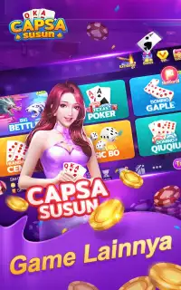 Capsa Susun Online Domino QQ Screen Shot 0