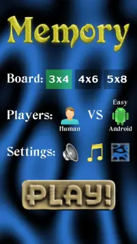 Memory - Card Game Screen Shot 1