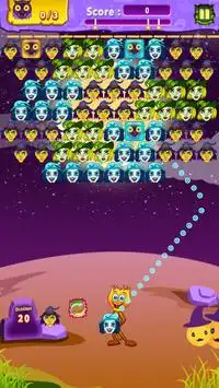 Witch Bubble Shooter Screen Shot 1