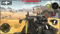 ألعاب مدفع رشاش: العاب 3d حرب- العاب قتال حقيقية Screen Shot 1