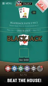 Blackjack 21 Jogatina: Casino Screen Shot 2