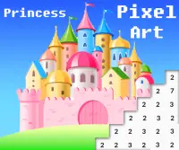 Fairy & Princess Color By Number Screen Shot 0