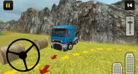 Rolnicze Ciężarówka 3D: Krowa Transport Screen Shot 1