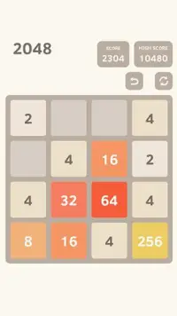 2048 Game Screen Shot 3