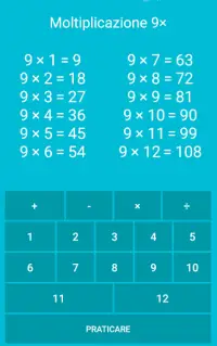 Gioco di addizione, sottrazione e moltiplicazione Screen Shot 4