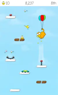 Fat Cat Jump Screen Shot 1