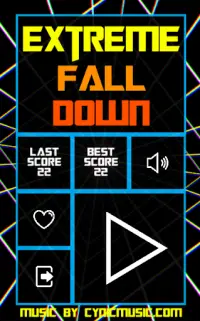 Extreme Fall Down 3D Screen Shot 0