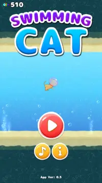 Swimming Cat Screen Shot 0