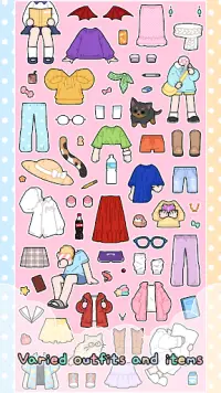 Pastel Friends : Dress Up Game Screen Shot 5