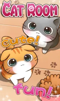 Cat Room - Cute Cat Games Screen Shot 0